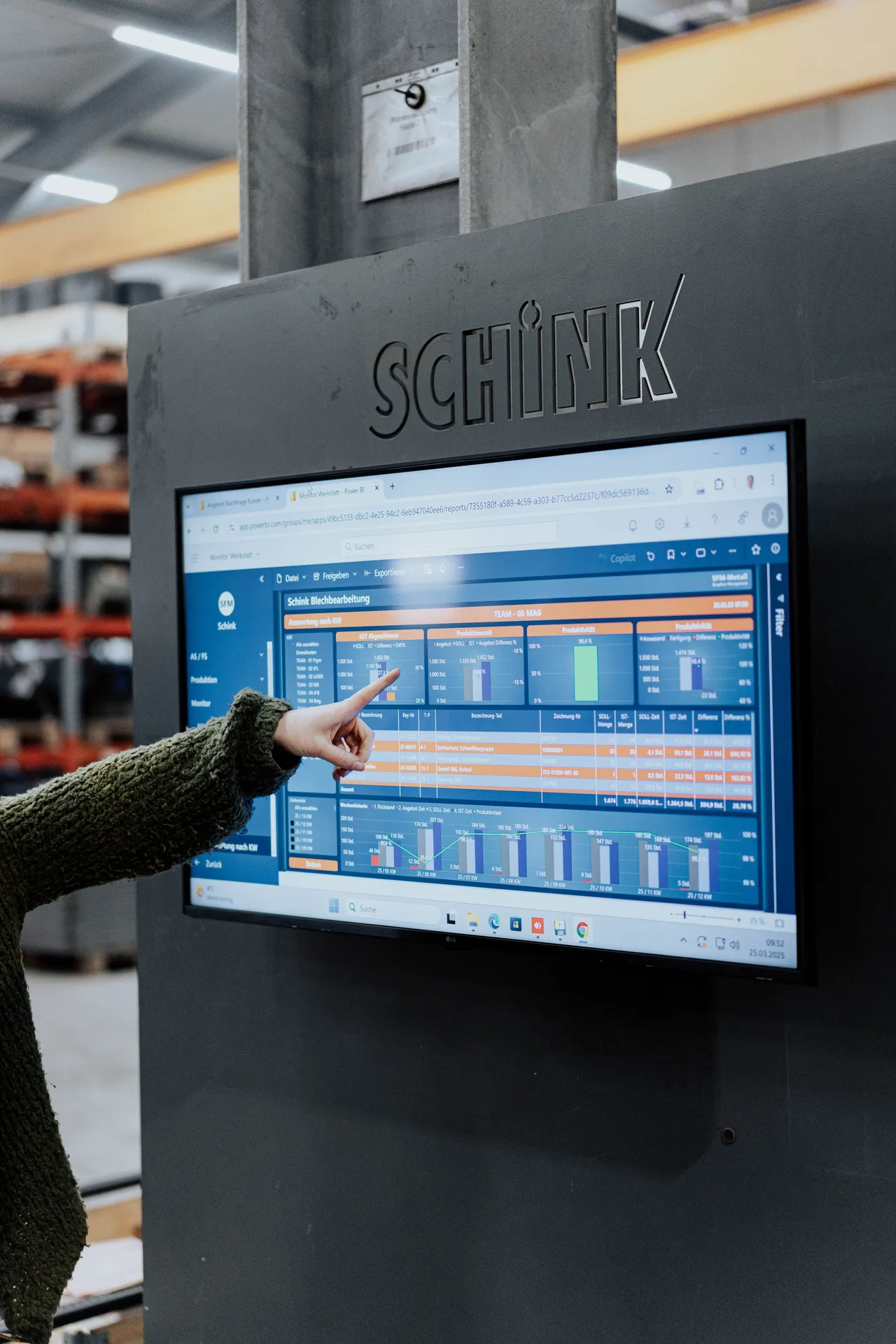 Digitale Fertigungssteuerung: transparente Kennzahlen für Qualität, Termintreue und eine verlässliche Planung.